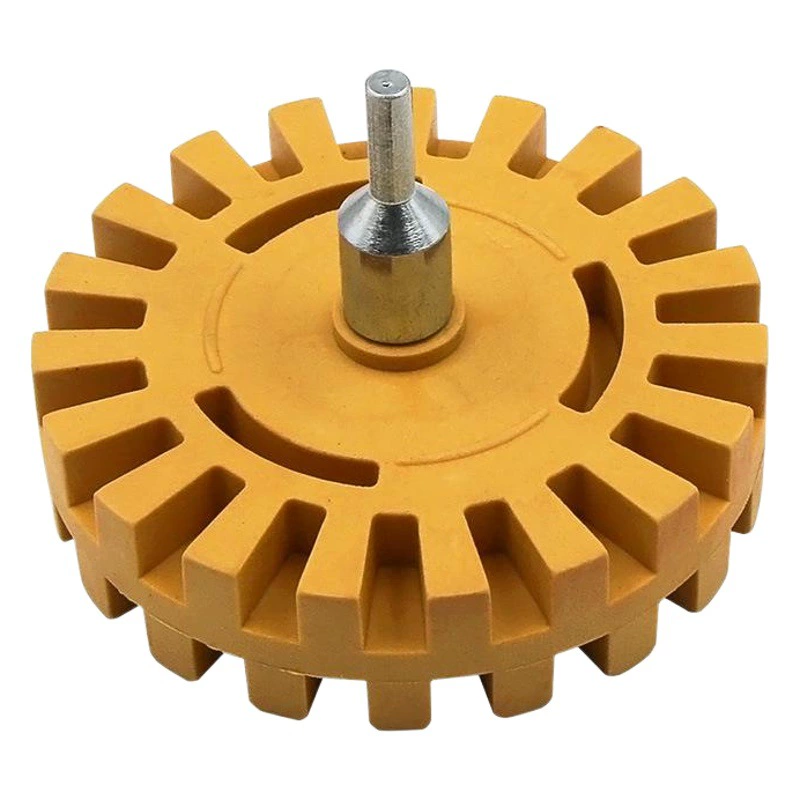 Трансграничный 4-дюймовый 100-мм зубчатый колесик для удаления пластины Пневматический дисклей для удаления пластины Резиновый колесо для удаления пластины