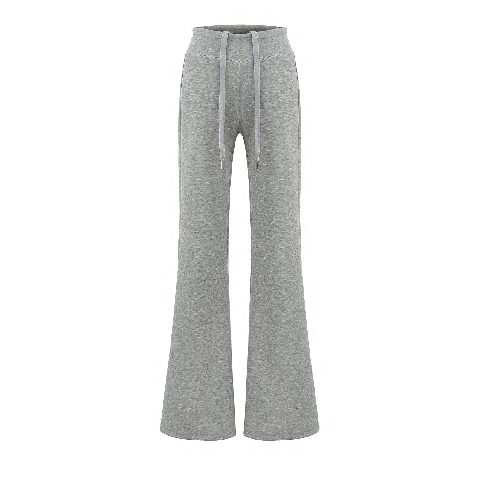 Vertical Bar Air Layer Drape Bootcut Trousers