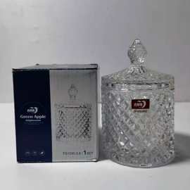 diy蜡烛材料  香薰蜡烛杯 玻璃烛台 宫廷欧式糖果罐 玻璃杯