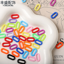 11*20mm������б��朗l�ۼ�ɫ�_��ȦDIY�Ʒ���������R����