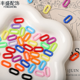 11*20mm������б��朗l�ۼ�ɫ�_��ȦDIY�Ʒ���������R����