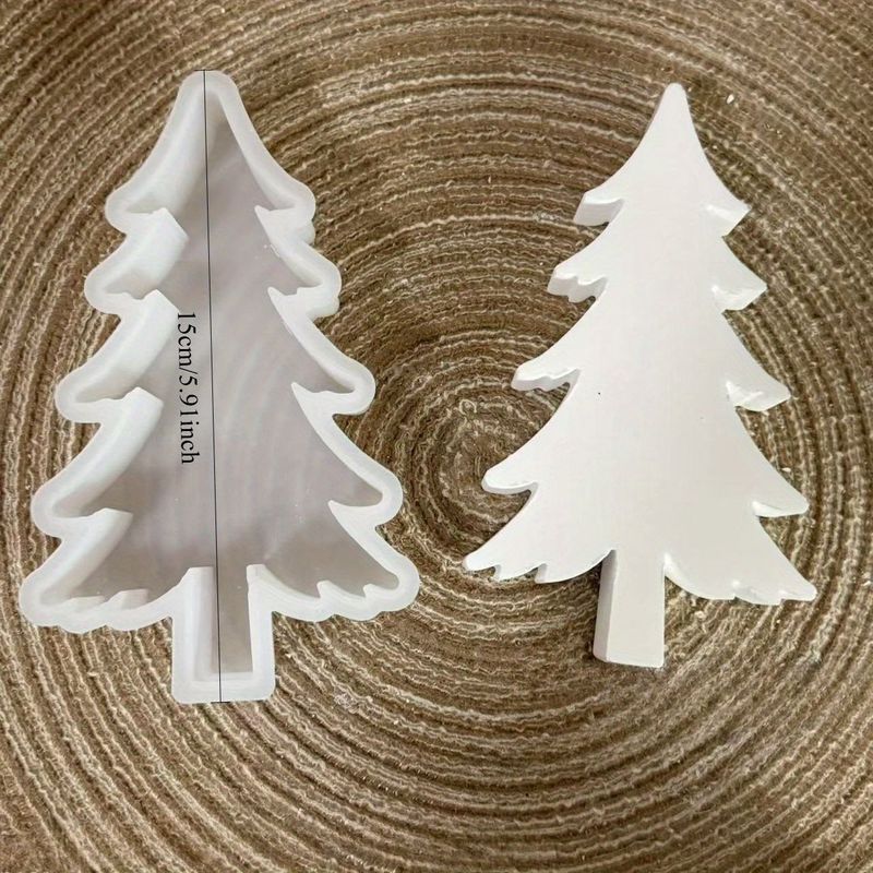 大、中、小のクリスマスツリー型シリコンモールドギフト装飾石膏接着剤モールド DIY 手作り|undefined