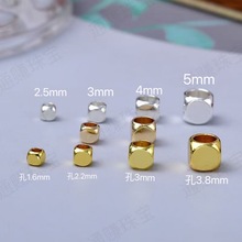18K�~僽�߱�ɫ���ķ����׷��θ���ɢ��diy��朴����Ʒ���