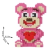 17cm Love Strawberry Bear LS6175