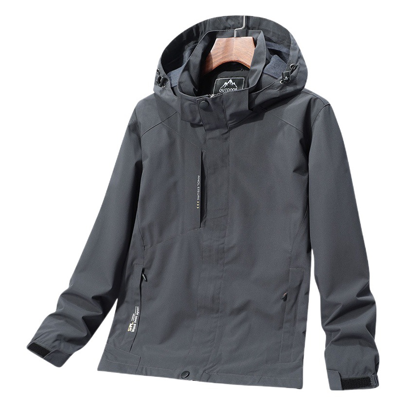 Chaqueta deportiva unisex con capucha cortaviento