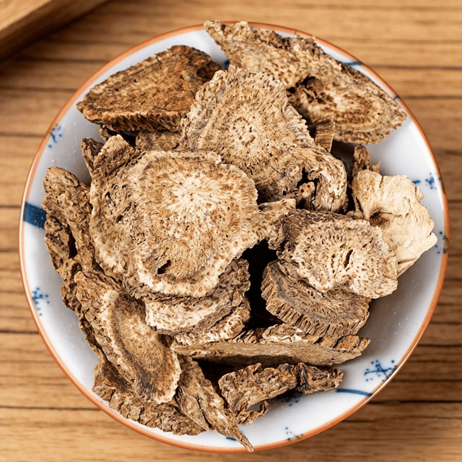 Dried Costus Root Slices Chuan Mu Xiang 500g Culinary Spice and TCM Herb in use