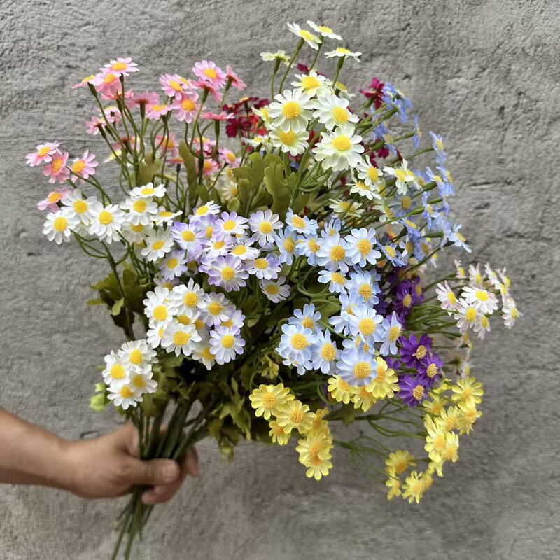 30 artificial chamomile flowers, daisies, fresh and simple home decoration flowers, wedding arrangements, photography props, fake flowers 30 artificial chamomile flowers, daisies, fresh and simple home decoration flowers, wedding arrangements, photography props, fake flowers