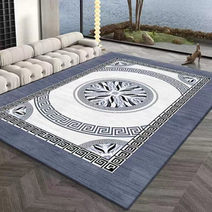 New Chinese Style Carpet, Living Room Sofa, Coffee Table, Bedroom Bedside Blanket, Retro Style Modern Large Area Carpet