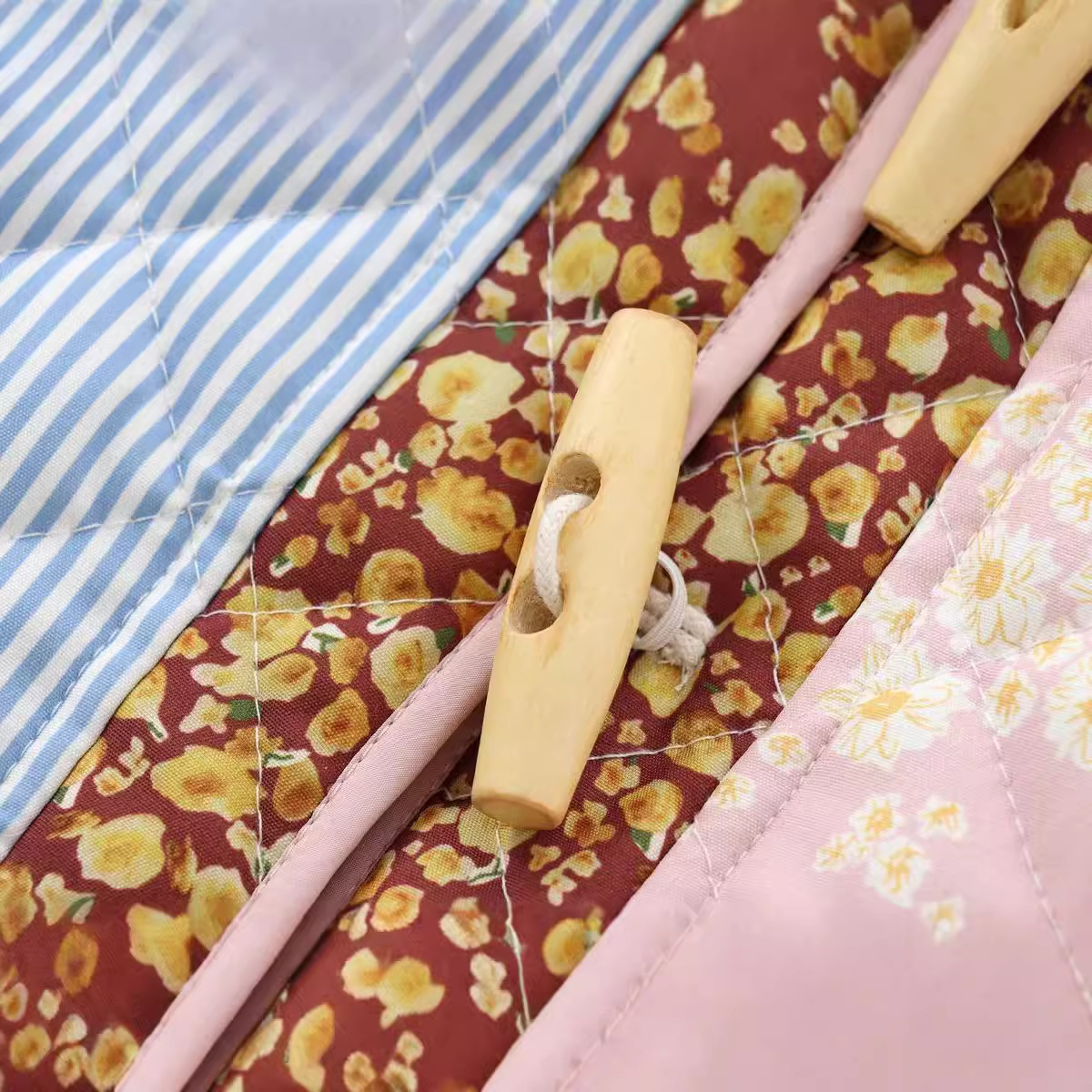 Women's clothing 2024 autumn and winter new style loose positioning spliced cotton jacket_voghion.com