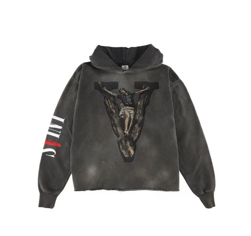 Felpa unisex vintage washed con stampa scheletro e strass_voghion.com