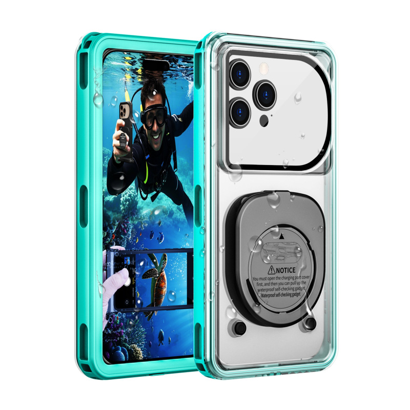 自己検査防水携帯電話ケース完全密封 Apple Huawei Samsung 防雨、落下防止、雪防止携帯電話ケースダイビングに適しています|undefined