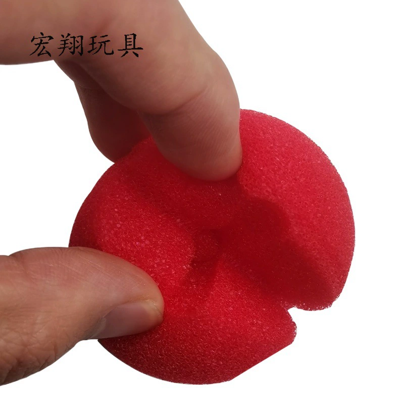 Хэллоуин Косплей клоун нос 3/4/5/6 см Губка красный нос мяч забавная губка реквизит