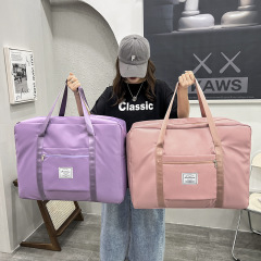 大容量短距離旅行バッグ防水収納バッグハンドバッグ引っ越し荷物バッグ出張旅行搭乗バッグ