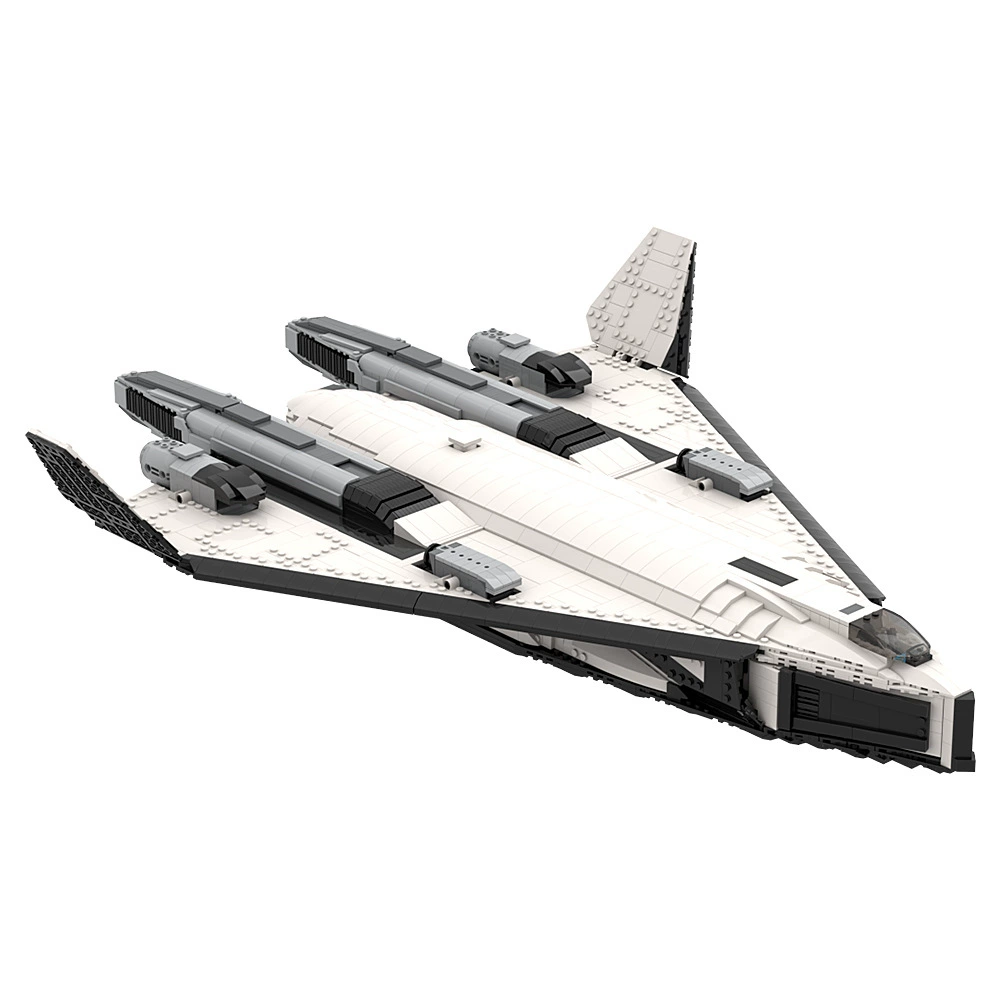 MOC-164698 Avatar Valki 37B шаттл кирпичный орнамент маленькая гранулярная головоломка сборка конструктор