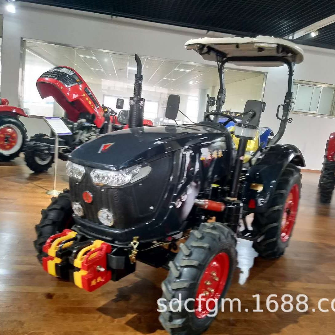 果园开沟机大马力农用四驱拖拉机 中型农业机械大棚菜园用拖拉机