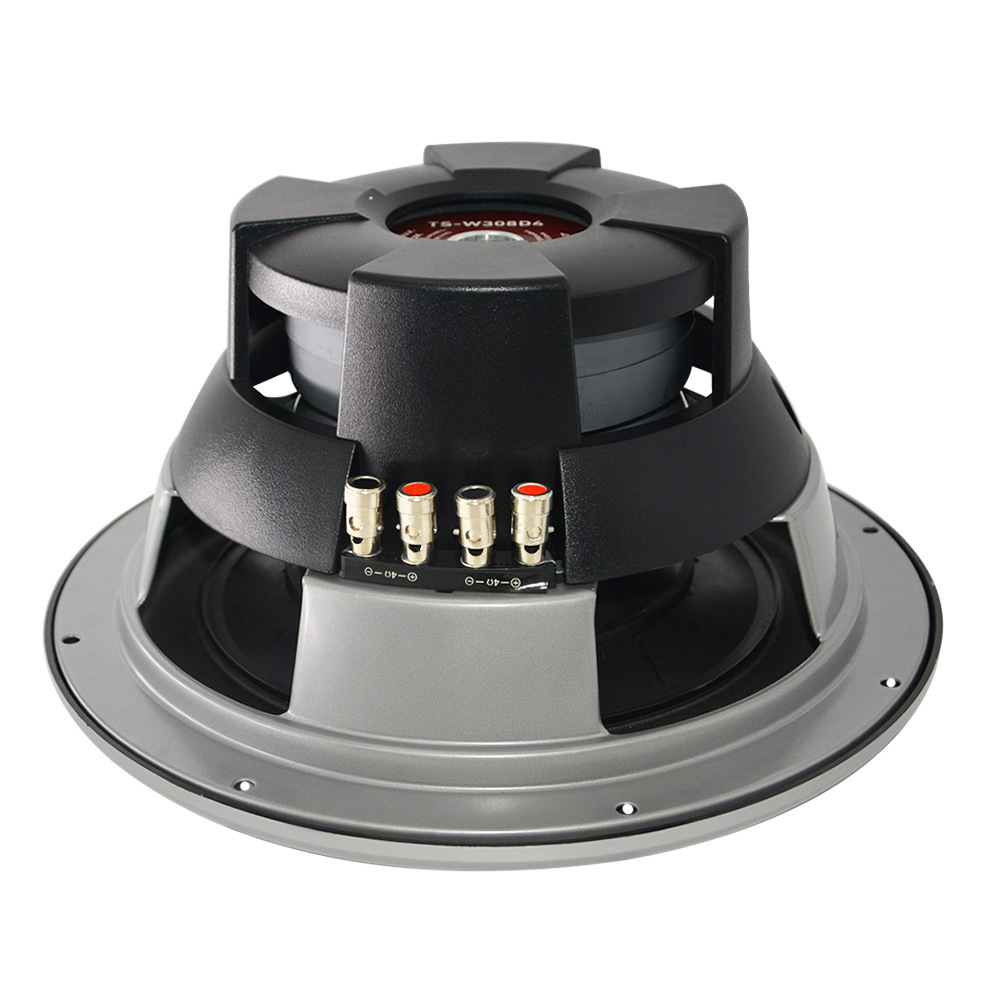 Ts-W308D4 12inch Woofer, Double Voice Coil, Lossless Installation, Explosive Low Frequency, Reshaping Car Sound