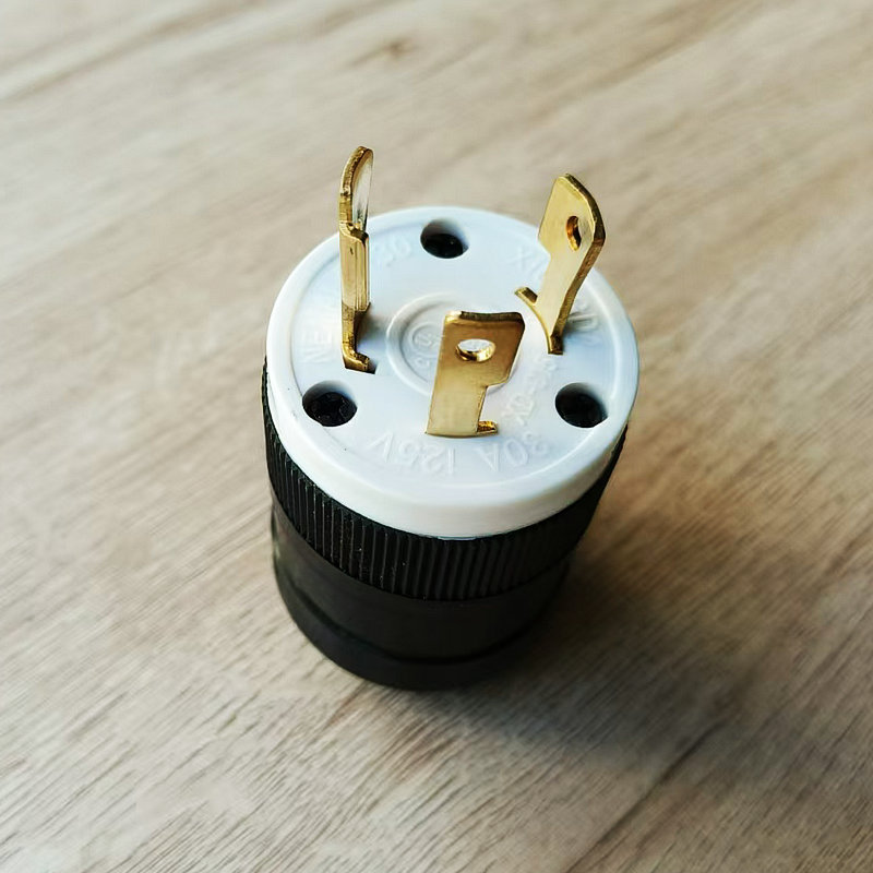 2025新款美规UL插头L5/L6/L14-30P国产优质美式NEMA插头加厚纯铜