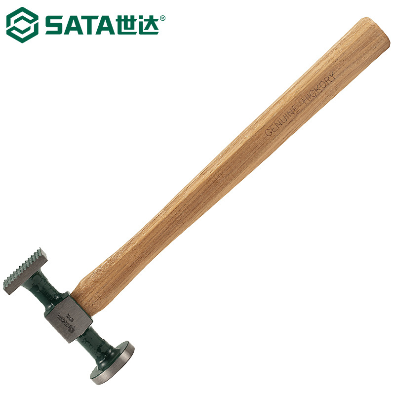 世达92102钣金锤子重式缩减钣金锤汽车修理工具高铣钢锤头390g