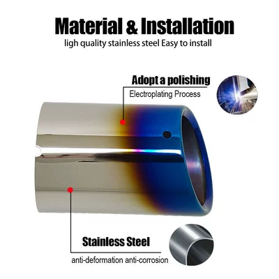 Bmw X5 Direct-Plug Exhaust Pipe Decorative — Exhaust pipe
