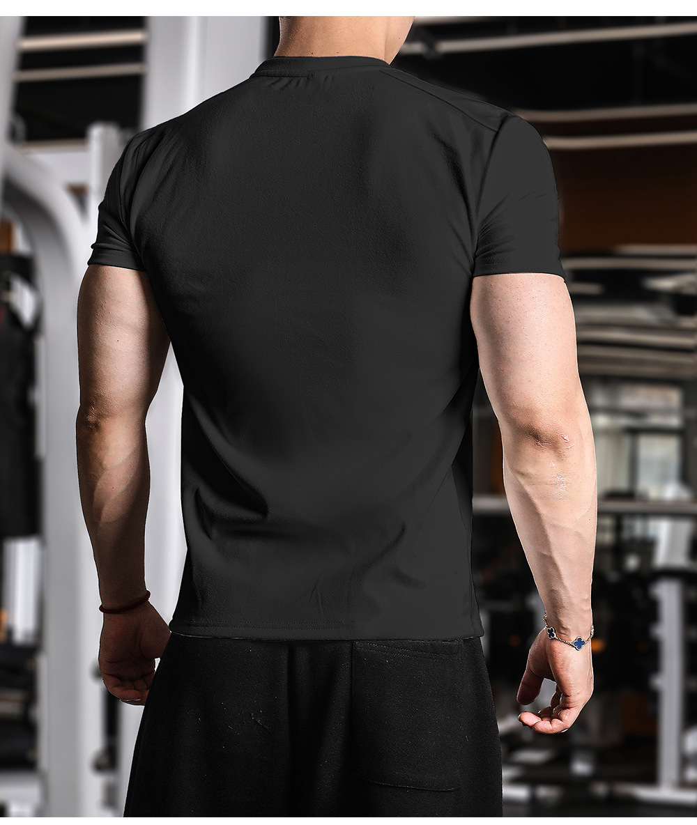 Herren Performance Trainings T-shirt Ultra Stretch Schnelltrocknend_voghion.com