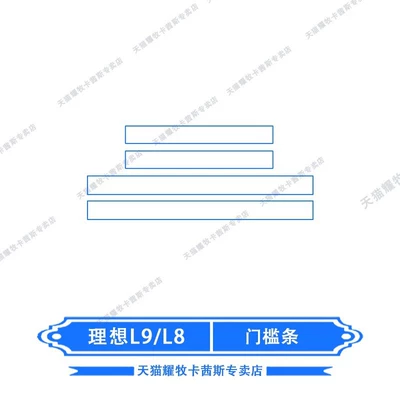 for 26 models of: Car interior film - 26-models-of-ideal-l8l9livisultra-door-sill-strips