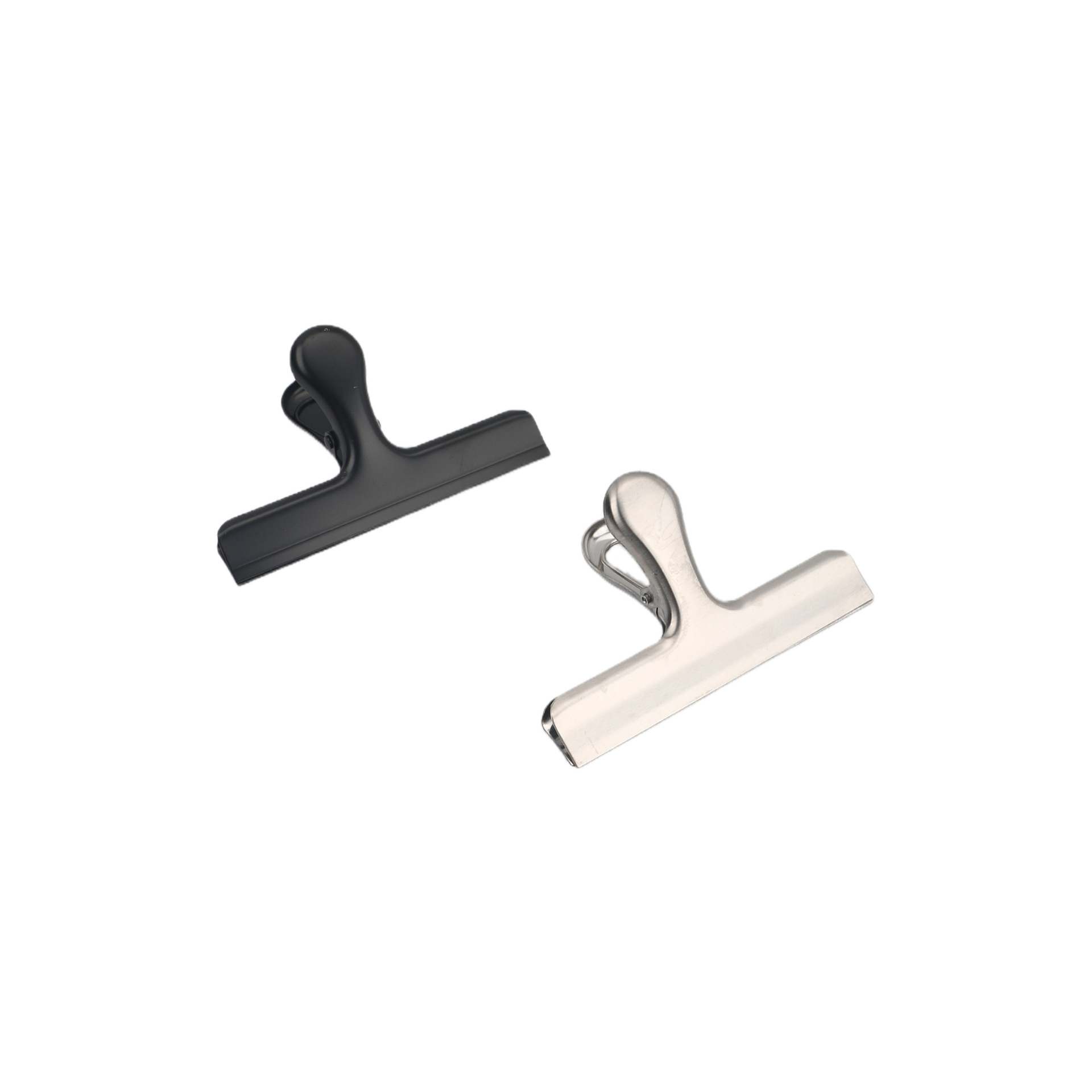 Clip de sellado de acero inoxidable Clip de sellado a prueba de humedad Clip de conservación de alimentos de cocina Carpeta en forma de T multiusos de oficina