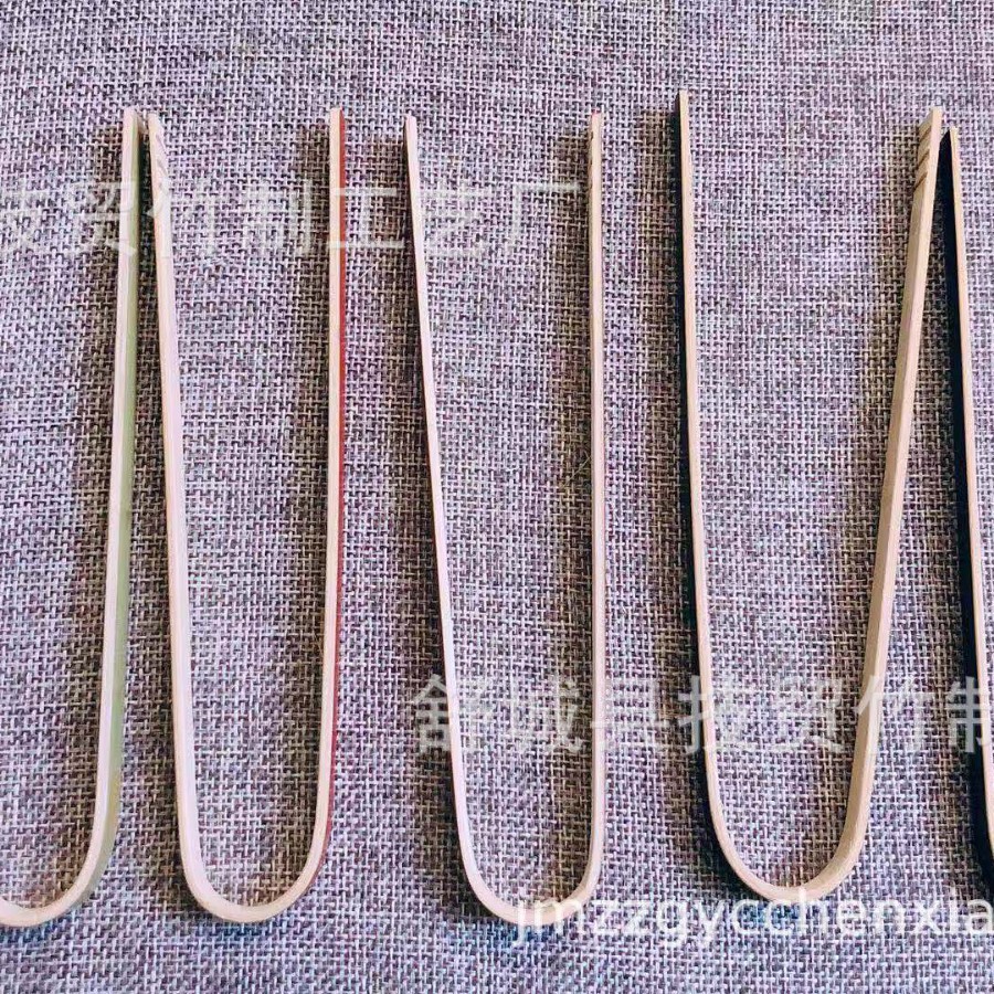 Clip de bambú clip de pan clip de comida desechable palo de fruta necesidades diarias regalos de vacaciones