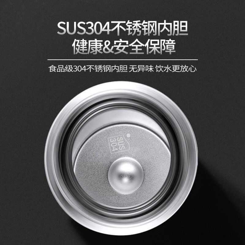 Venta al por mayor taza de vacío de acero inoxidable taza de medición de temperatura inteligente Pantalla de temperatura negocio taza recta taza de regalo Impresión de logotipo