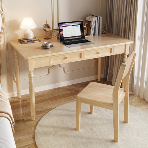 American light luxury solid wood desk home desk modern simple computer desk bedroom study table study desk