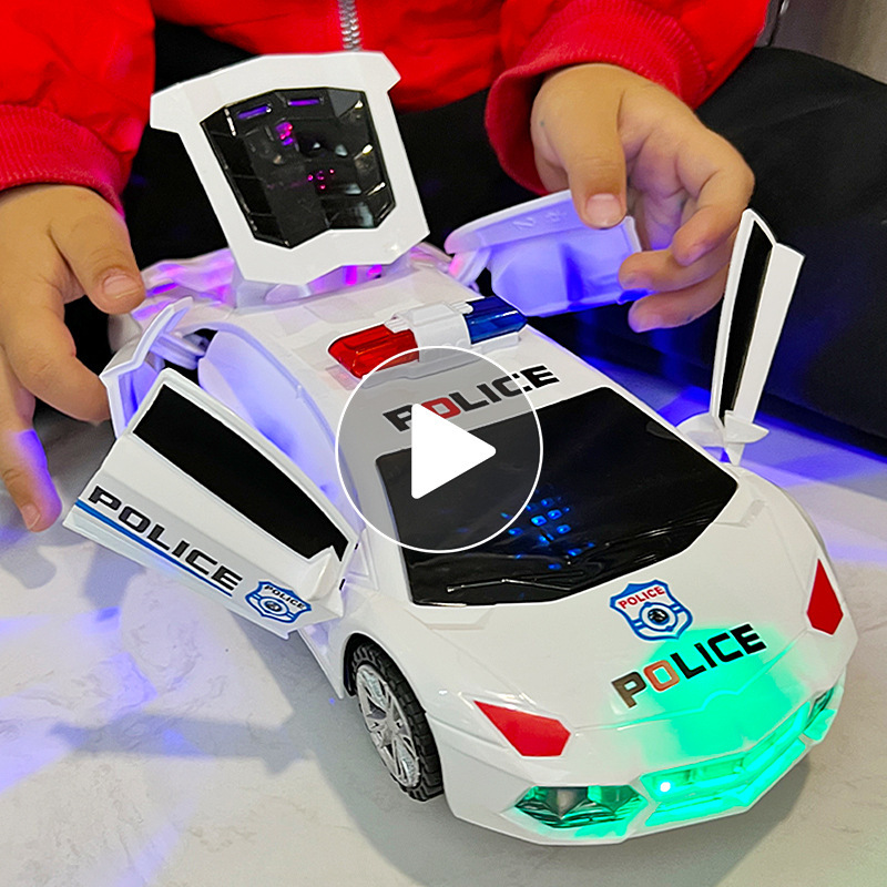 Stunt Car That Opens Doors, Spins, Dances, Transforms, Children's Electric Car, Boys and Girls Toy Racing Car, Remote Control Car