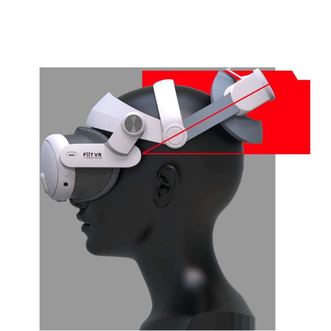 T302 Elite head wearing adaptive Meta Quest 3/3S headset Q3/Q3S decompression design is more adapted