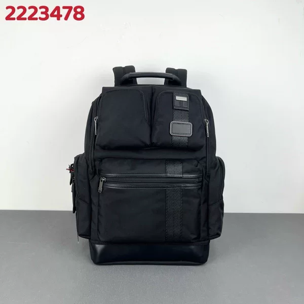 Ballistic Nylon Men's Backpack Fashion Business Casual Travel Computer Backpack 2223478