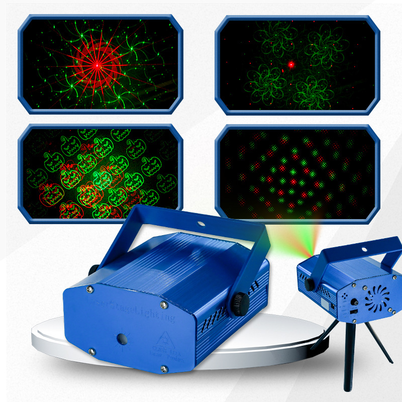 工厂价Mini绿光红光镭射激光灯满天星酒吧气氛迪斯科灯激光投影灯
