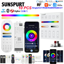 ledͿѻ������zigbee����WIFI12V��ɫ˫ɫ�߲�rgbcw�ƴ�������24v