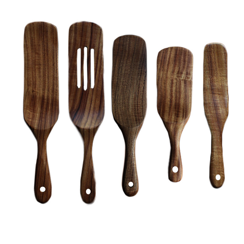 柚木鍋鏟歐式沙拉攪拌鏟勺套裝色拉攪拌面包果醬抹刀打蛋器廚具