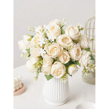 J 35728 Autumn Peony Bouquet ��ɫĵ�����滨���羳��ó��