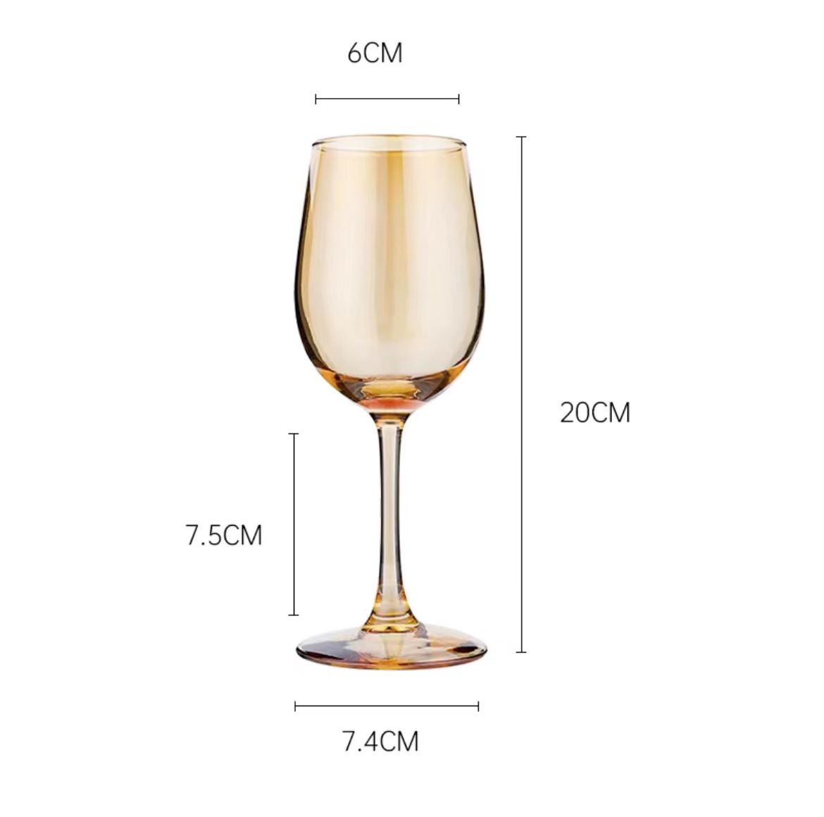 Copa de Vino Tinto de Cristal para Hogar image 8