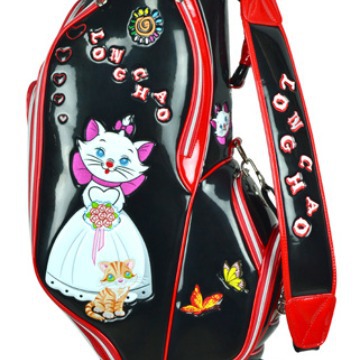 Transfronteriza Venta caliente dragón moda asiática bolsa de golf bolsa de luz de goma bolsa de aire fuente fábrica al por mayor