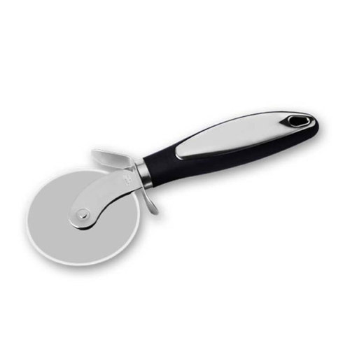 Large stainless steel pizza cutter pizza wheel rotating pizza knife cookie cutter cake baking wheel wheel tool