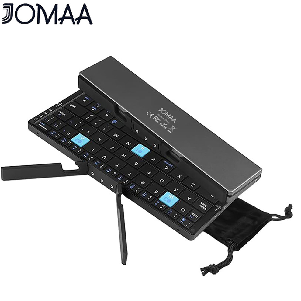 JOMA plegable Bluetooth mini teclado teléfono móvil portátil tableta teclado plegable universal
