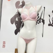 时尚款中厚均码青年欧美大码棉聚拢传统型上薄下厚挂脖文胸