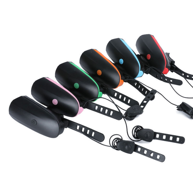 Luz de bicicleta 7588 luz de bocina luz delantera USB recargable bicicleta de montaña luz de coche impermeable bicicleta equipo de accesorios de conducción nocturna