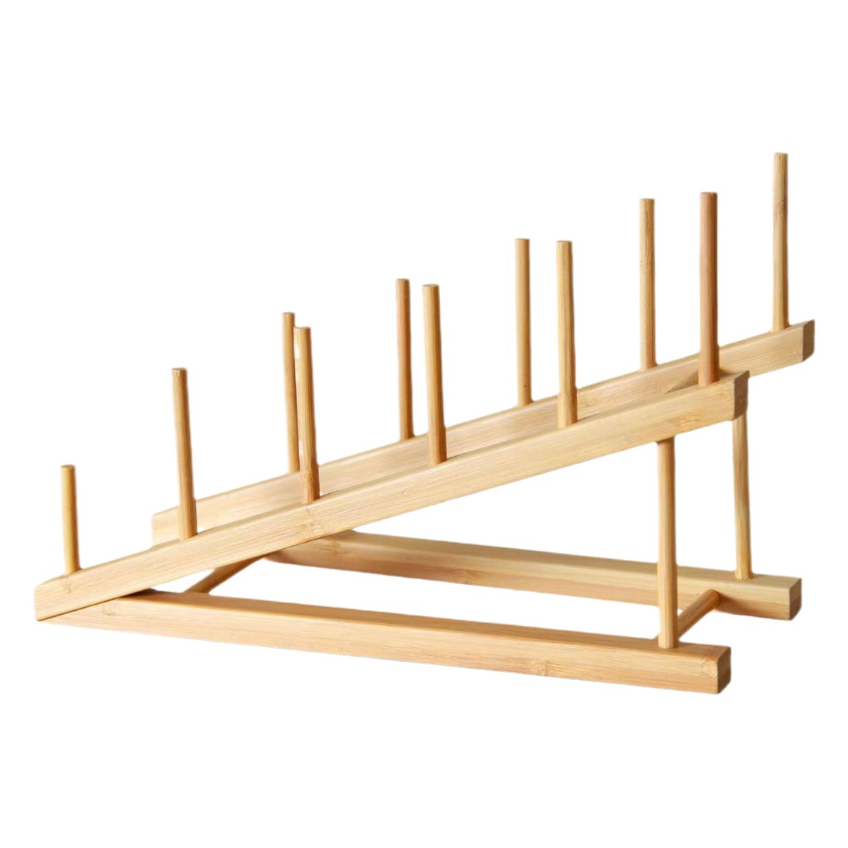 Kitchen Rack Drain Rack Dish Plate Display Rack Japanese Dish Rack Bowl and Chopsticks Drain Storage Rack