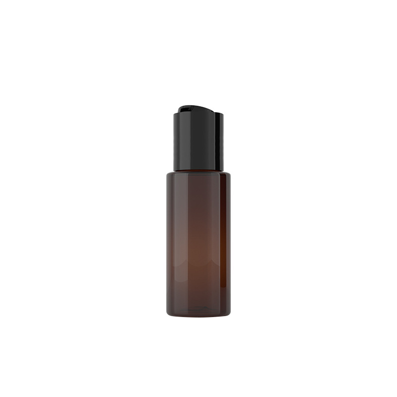 20ml de hombro plano Copa botella cosméticos botella de envasado de cosméticos botella de prensa de rocío puro botella de plástico PET
