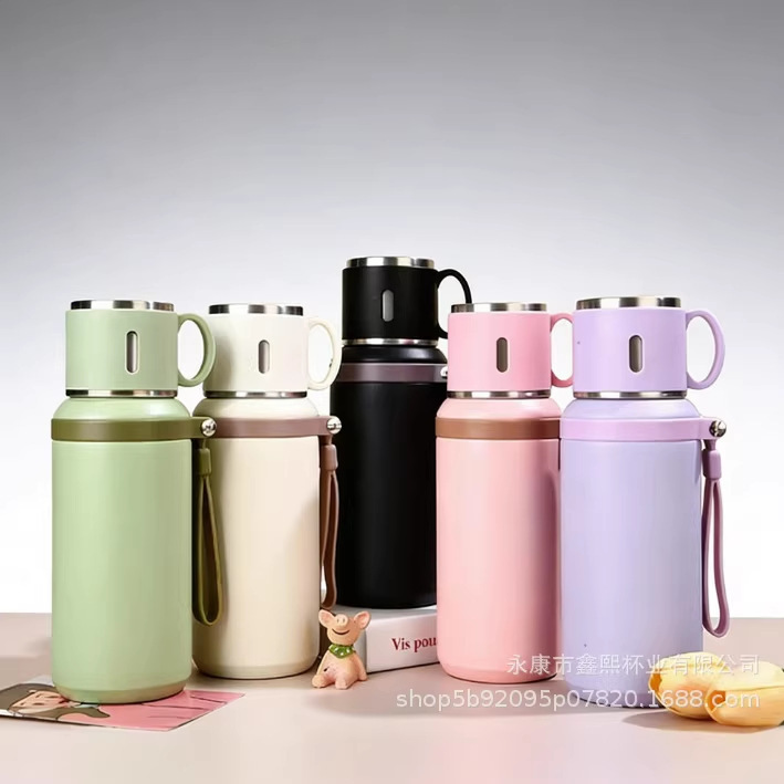 High-End 316 Stainless Steel Thermos Cup, Large-Capacity Outdoor Water Bottle, Tea Cup, Portable Tea Cup for Men, Women, Students, and Children High-End 316 Stainless Steel Thermos Cup, Large-Capacity Outdoor Water Bottle, Tea Cup, Portable Tea Cup for Men, Women, Students, and Children