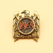 美国鞭打乐队徽章复古老鹰装饰胸针摇滚金属音乐别针