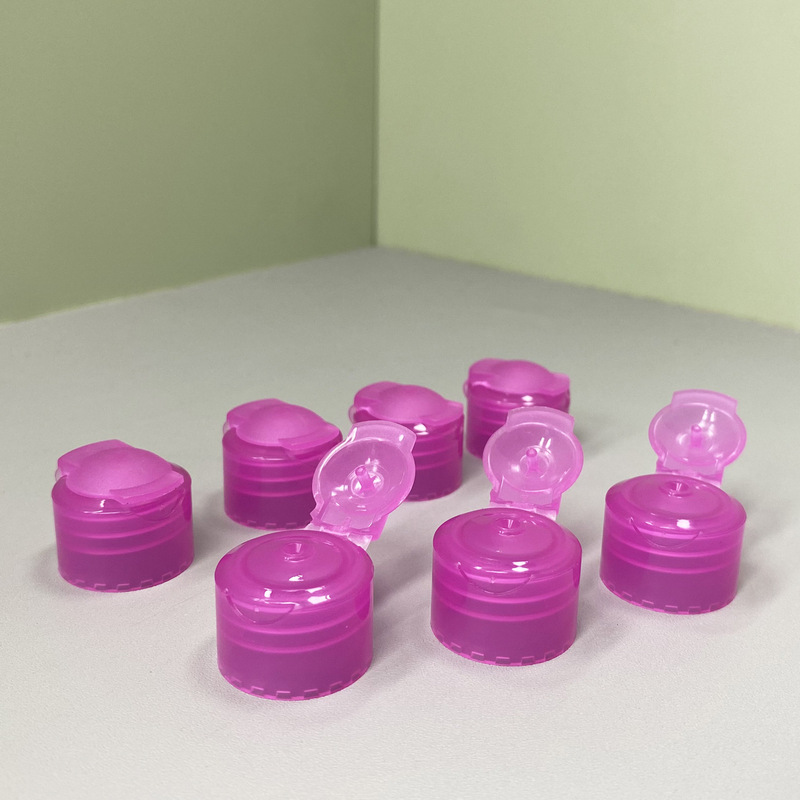 20mm Flip-Top Cap for Hair Clay, 24-410 Smooth Matte Butterfly Cap, 20mm Custom Cosmetic Bottle Cap