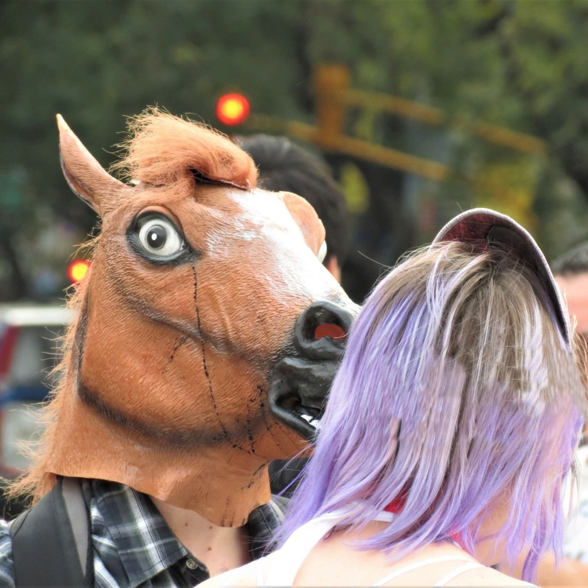 Halloween transfronterizo cabeza de caballo animal máscara de látex cara completa unicornio cara de caballo máscara de caballo cabeza de caballo al por mayor
