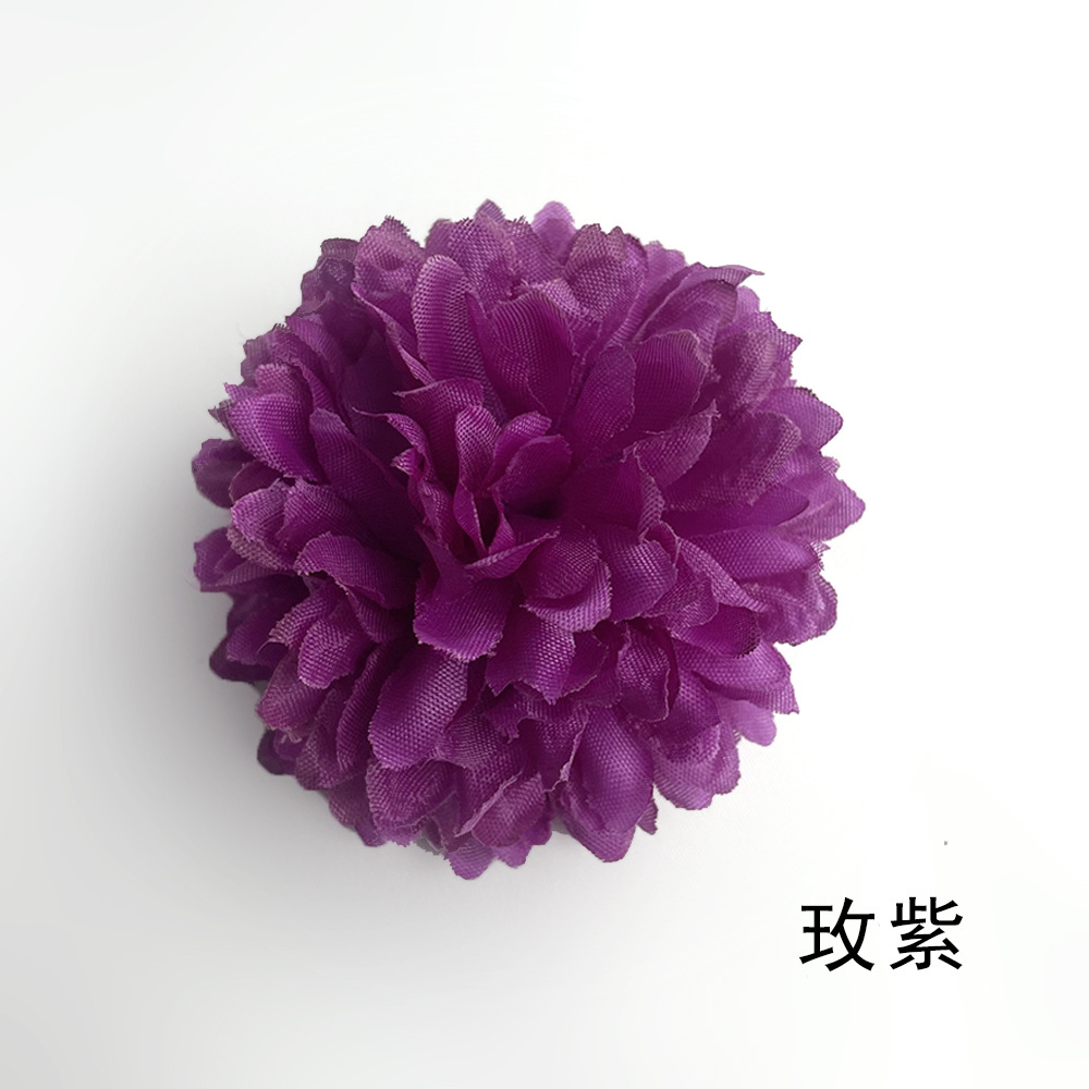 Simulación bola de flores de 7cm boda decoración del hogar al por mayor diy ping pong bola de flores falsas flores de seda fotos