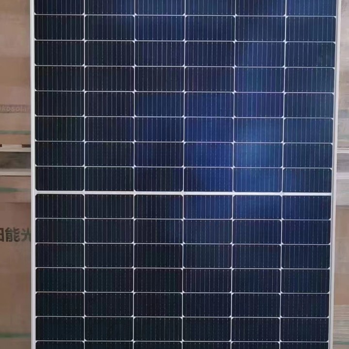 晶科405W电池片户外家用常规光伏组件供电系统太阳能电池板